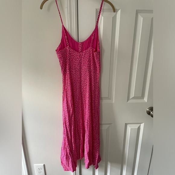 Rolla's Pink Midsummer Mini Tulips Midi Dress - Picture 7 of 15